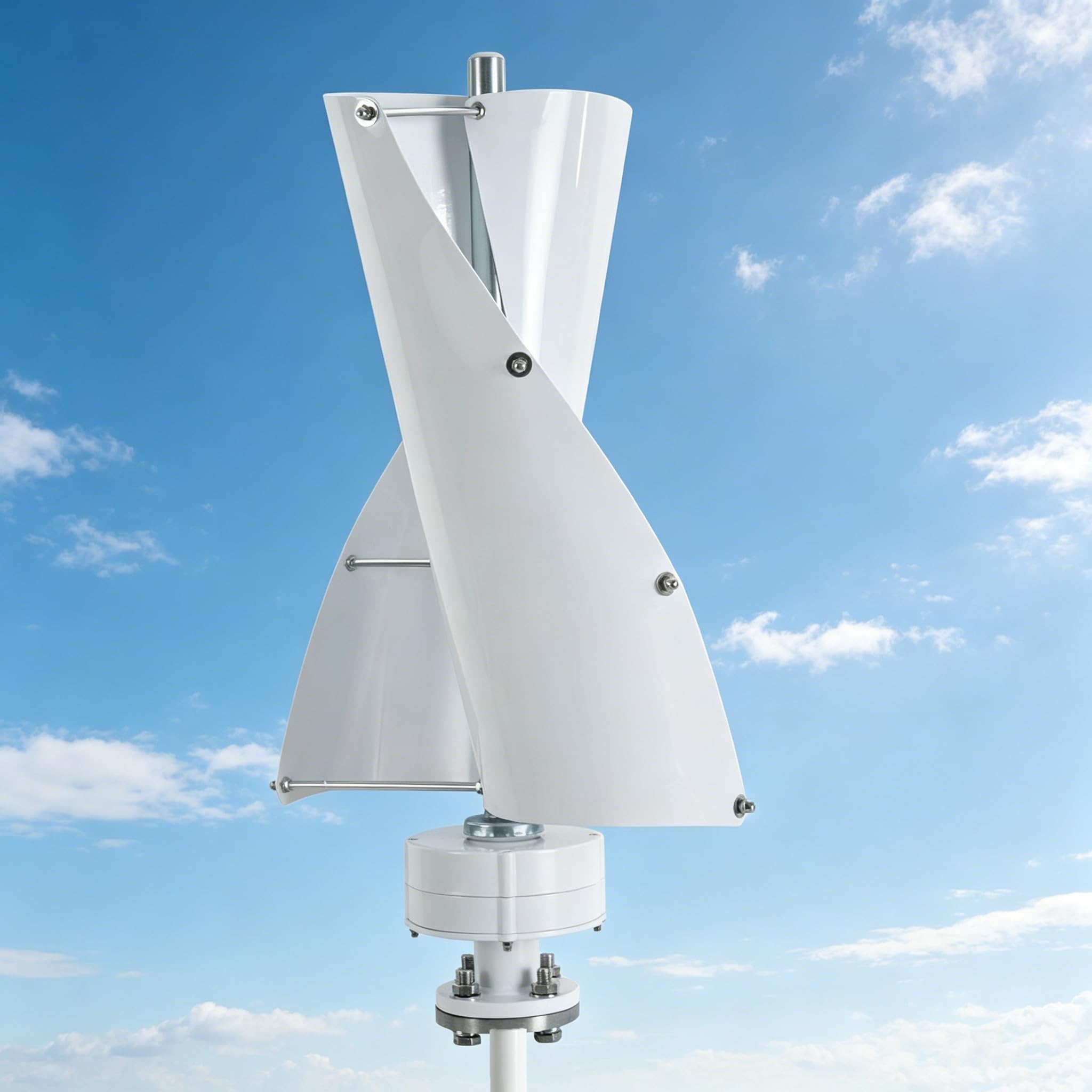 Turbina eolica a turbina eolica verticale da 100 W, 12 V, generatore di verticale con controller