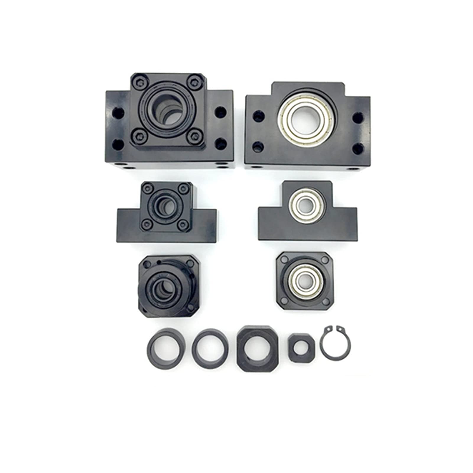 FK10FF10 Schraubenhalterung Halterung Feste Halterung Linearlager FKFF10 / FK10 / FF10Für Kugelschraube SFU1205 / SFU1605
