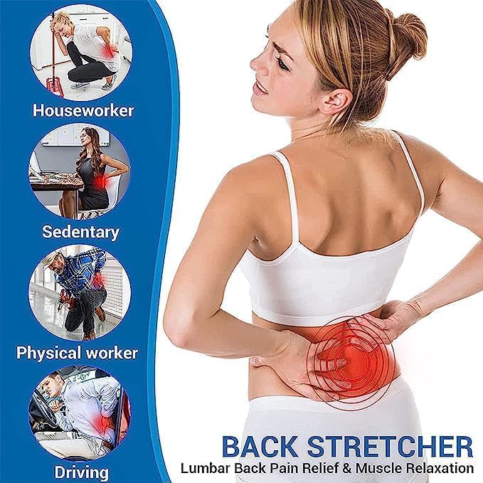 urbannova Back Pain Relief Back Stretcher Spinal Curve Back Relaxation Device Massager Bed, Chair Full Set Lumber Region Posture Corrector Acupressure Lower & Upper Muscle-Plastic urbannova Back Pain Relief Back Stretcher Spinal Curve Back Relaxation Device Massager Bed, Chair Full Set Lumber Region Posture Corrector Acupressure Lower & Upper Muscle-Plastic