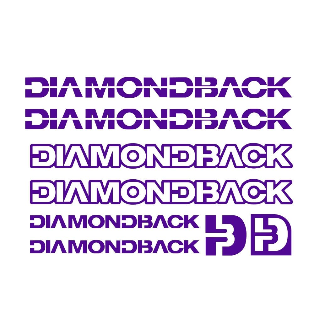 for Diamond Back Bike Sticker/Decal Set (Orange)