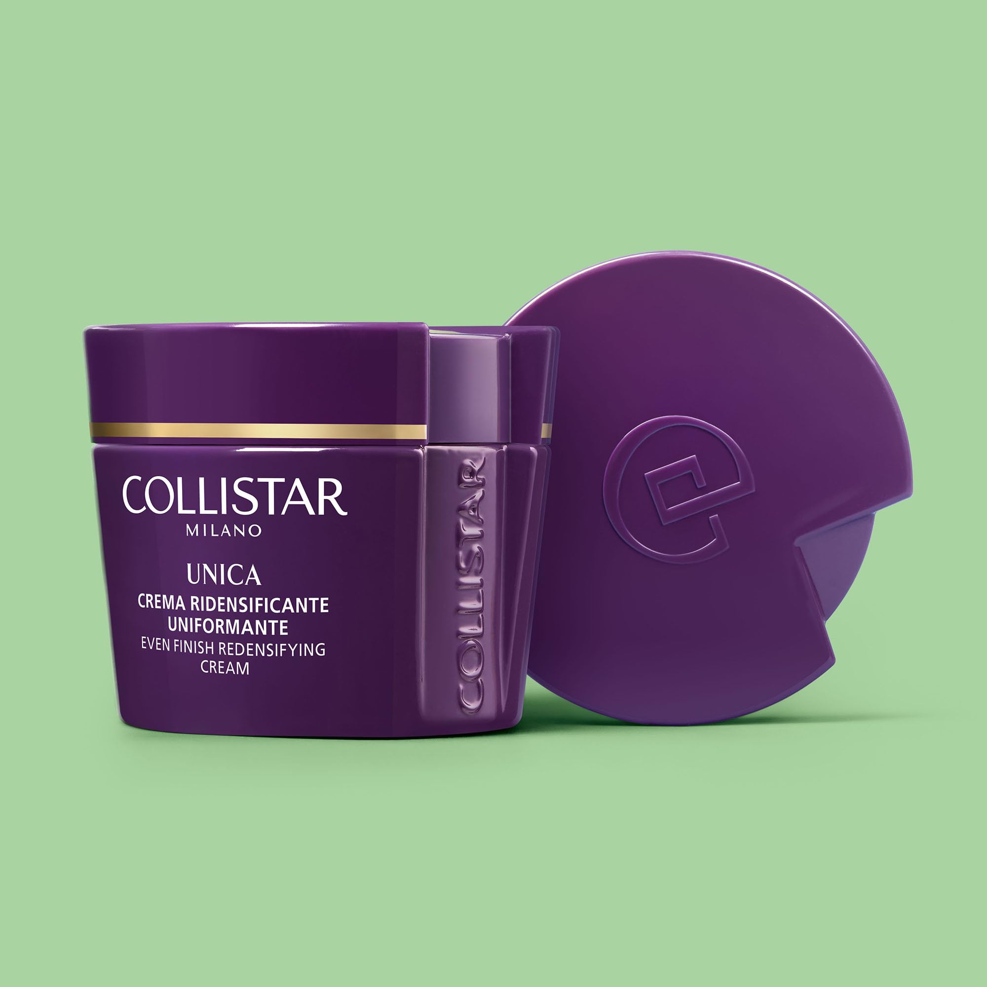 Collistar Unica Crema Viso Uniformante, Rende la Pelle Luminosa e Uniformata, Texture Ricca e Vellutata, Stimola la Produzione di Collagene, Senza Siliconi, 50 ml