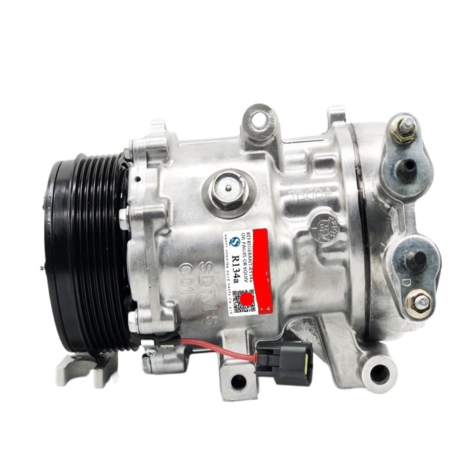 Car AC Compressor SD7V16,Compatible For Changan,CS75 CS55 C301 CS95 8103100-BH01 8103100BH01，Compatible For Sanden,1058 6PK