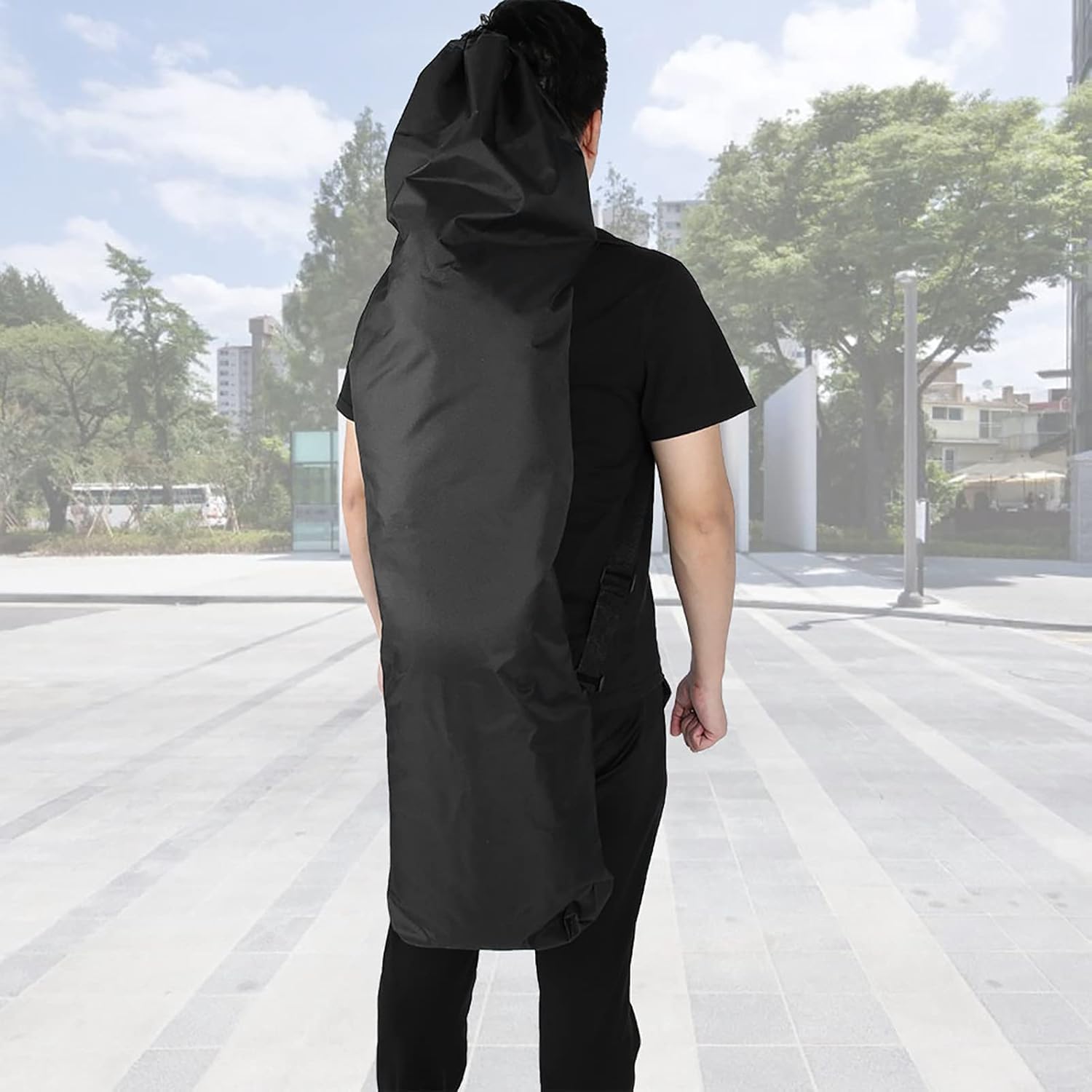Sac Longboard Transport Tissu Oxford 600D BANDOULIÈRE RÉGLABLE Vere Let Sports Plein Air