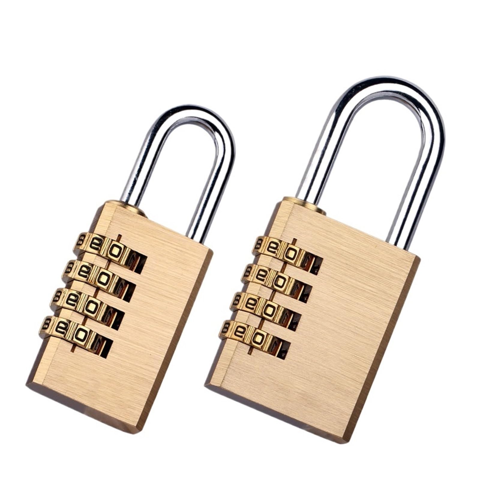 Candado Gimnasio Candado de seguridad cobre y latón macizo, candado con código combinación contraseña for gimnasio, casillero Digital, Hardware bloqueo for cajón maleta(FS-3-78)
