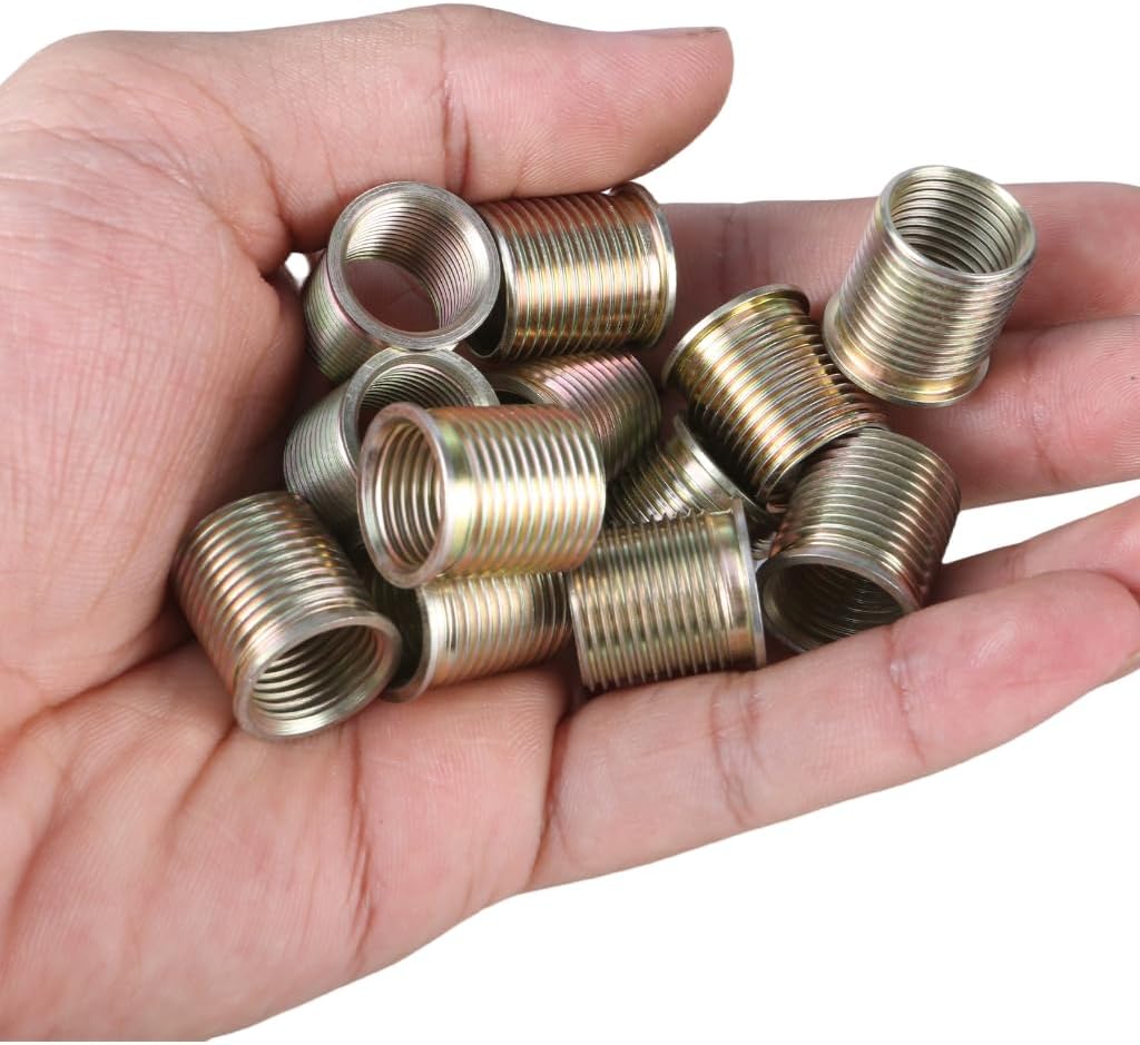 Spark Plugs Thread Repair Tool Metal Spark Plugs Thread Hole Repair Tool M14x1.25 Thread Inserts M16x1.25 Tap Kit