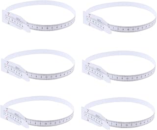 PRETYZOOM 6Pcs Head Circumference Tape Measure and Plastic Arm Circumference Measuring Ruler White 56Cm for Growth Tracking and Length Testing Accessories
