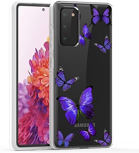 Miniatura 4 de Funda para Galaxy S20 FE 5G (2020), Samsung S20 FE para niñas, delgada, a prueba de golpes, patrón transparente, flexible, TPU trasero, funda