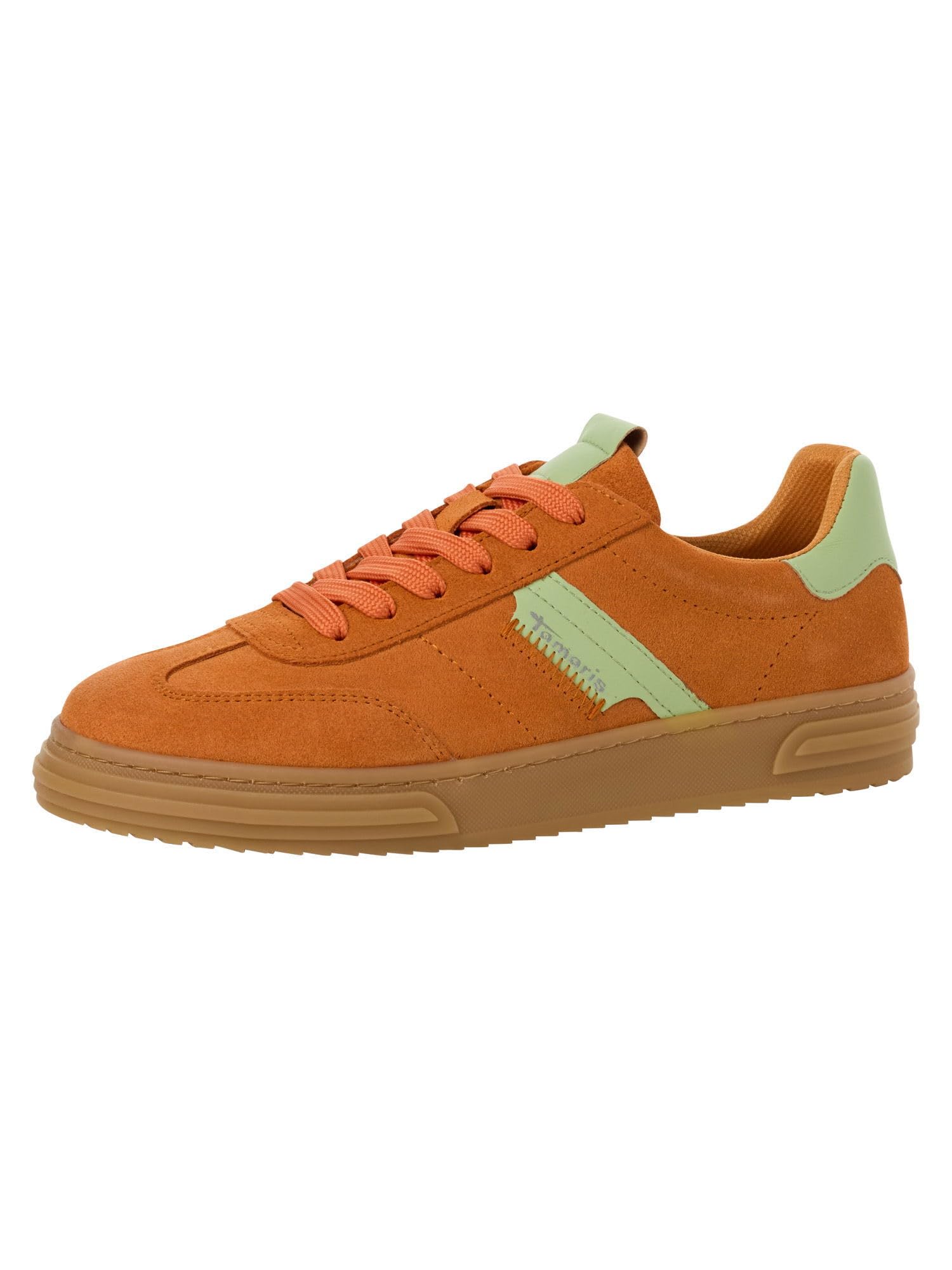 Tamaris Women's 1-23788-42 Lace-up, Orange, 3.5 UK