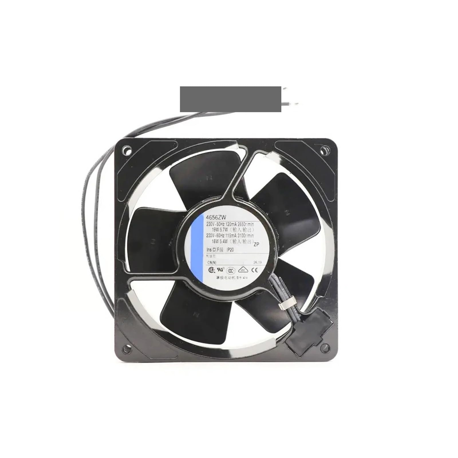 BRODEFUP Cabinet 4656ZW Axial flow fan 230VAC 19/17W 2650rpm 120x120x38mm