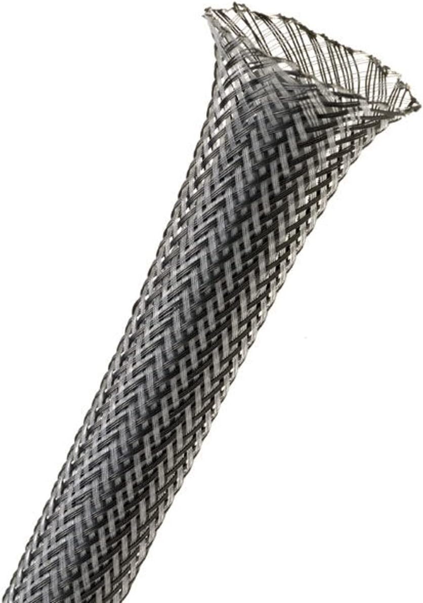 3/8 Expandable Sleeving 25 ft. Carbon by Techflex