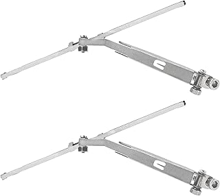 1Pair Vgoohobby Universal RC Metal Windscreen Simulation Windshield Wiper Set Compatible with Axial SCX10 Cherokee Traxxas TRX-4 Defender Bronco G500 1/10 Crawler Car