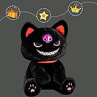 Vista 53 de ELAINREN Peluche de conejo loco grande, para Halloween, terrible conejito de Pascua, almohada de conejo blanco suave, abrazable, encantador