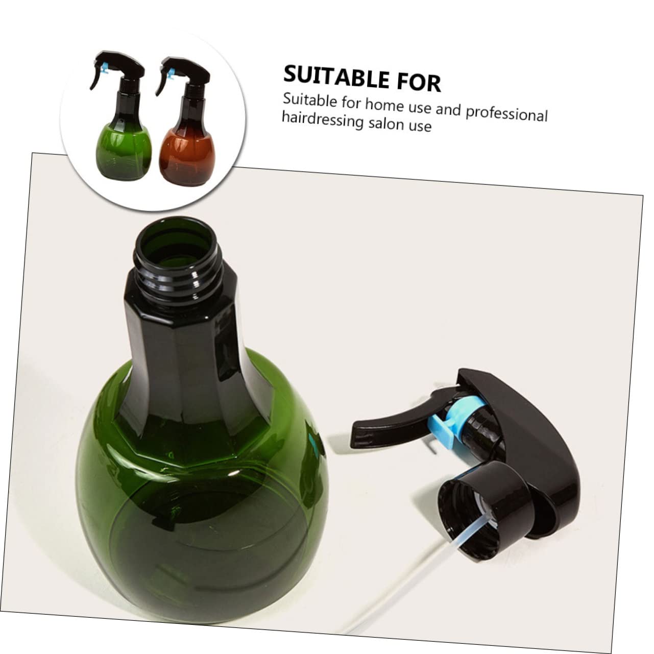 FRCOLOR 6stücke Sprühflasche Für Nebelzerstäuber Und Gießkanne Für Gartenpflege Langlebig Für Friseursalons Pflanzenbewässerung