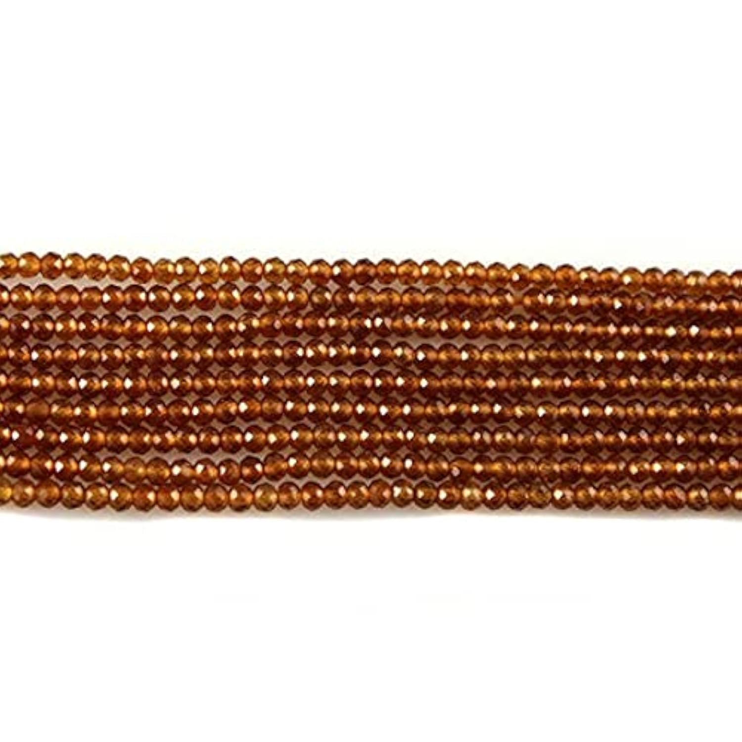 Citrine micro facettée LKBEADS de qualité supérieure pour bijoux artisanaux fins