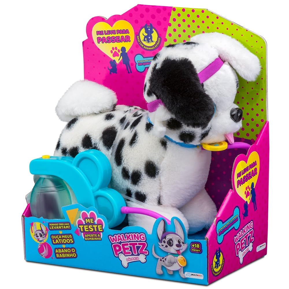 Walking Petz D lmata Pel cia Interativa Multikids - BR1421 | Amazon