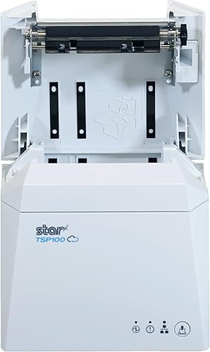Miniatura 4 de Star Micronics TSP143IVUW Wi-Fi (WLAN)USB-CEthernet (LAN) Impresora térmica de recibos con CloudPRNT, cortador y fuente de alimentación interna -