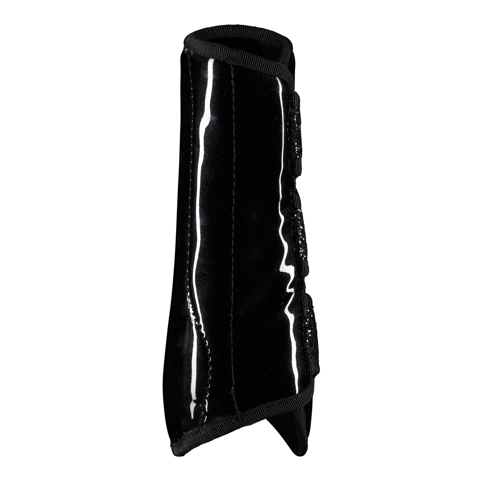HORZE Glitzer-Gamaschen, Schwarz, XF