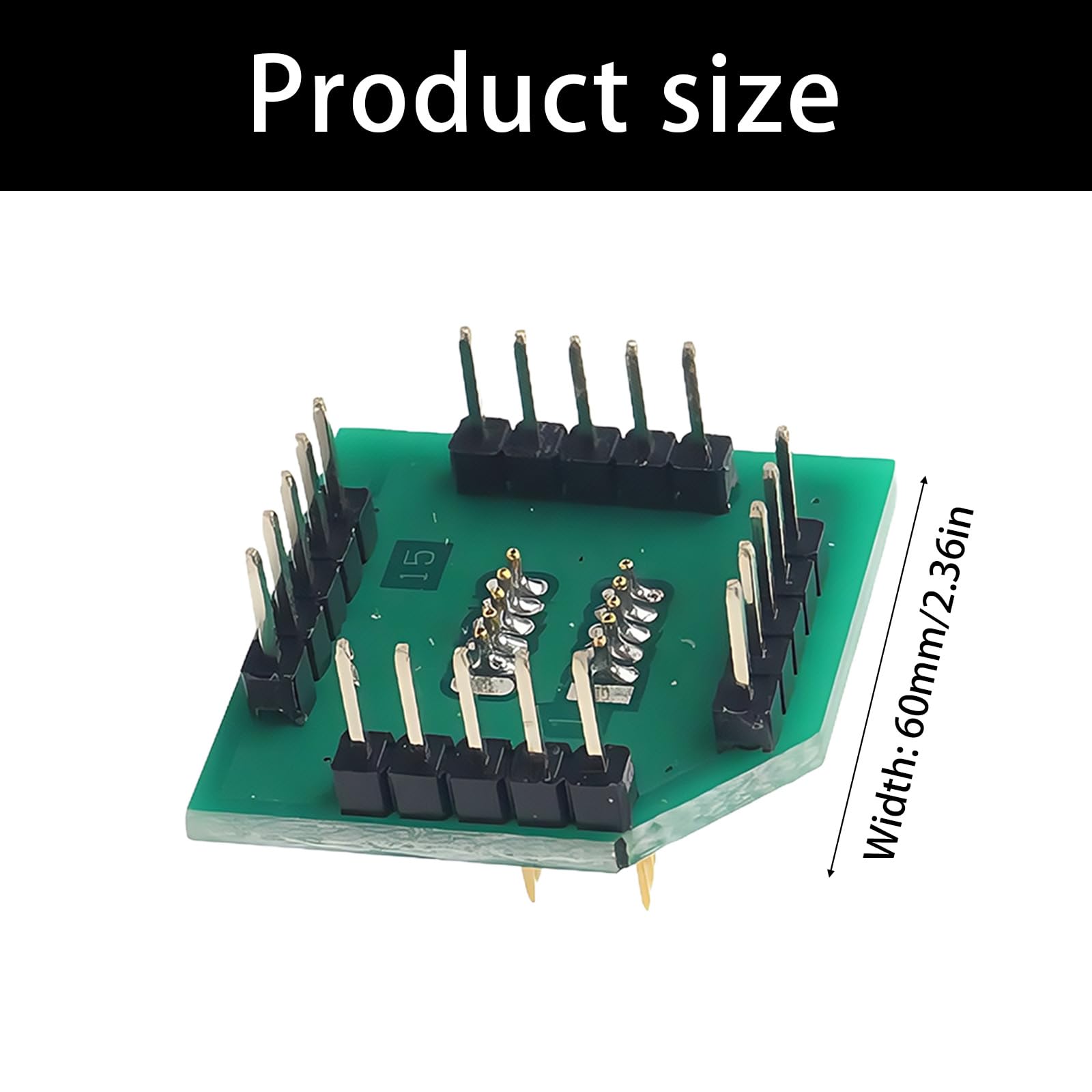 Juego de adaptadores de programación automotriz de 22 piezas compatibles con equipos de diagnóstico Kess FGTECH