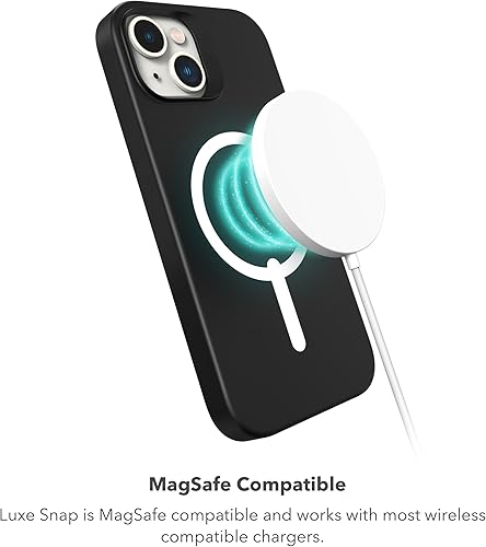 Miniatura 5 de ZAGG Luxe Snap - Funda protectora para iPhone 15, protección contra caídas (10 pies), material de grafeno duradero, funda MagSafe, delgada y ligera,