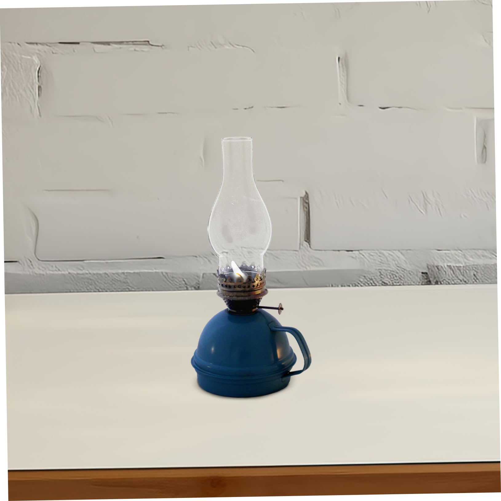 2pezzi Paralume Lampada Cherosene in Vetro Trasparente Per Lampade Olio Stile Retrò Uso in Casa e Locali Protezione Antivento