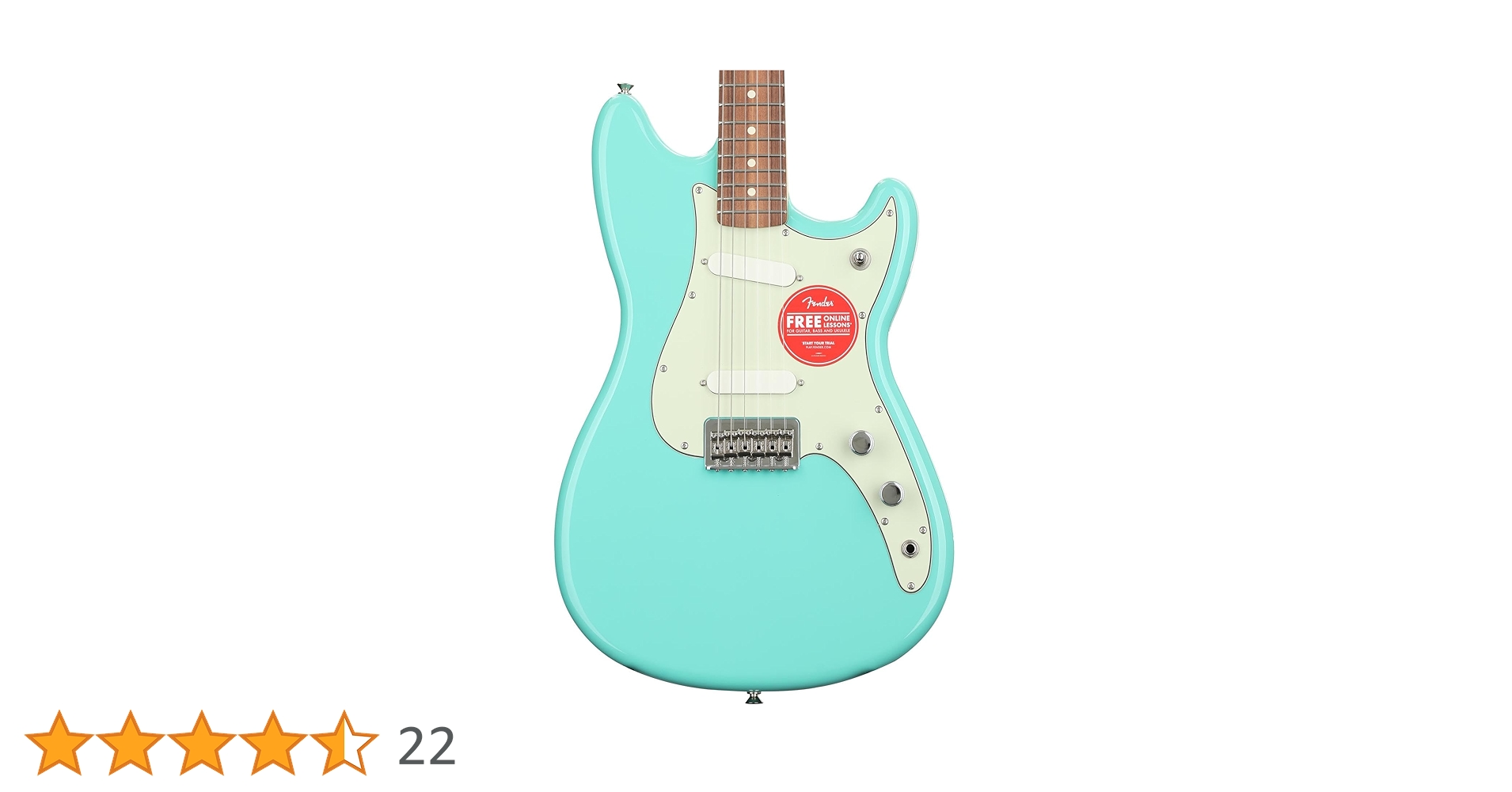 Fender Duo Sonic エレキギター サーフグリーン 31GLA1JmPrL._SS200_.jpg