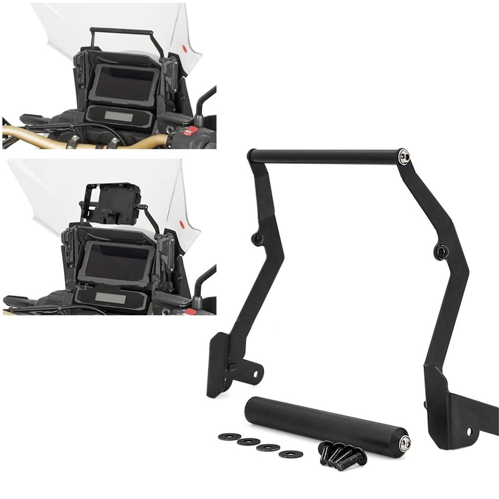 Barra Supporto Navigazione Moto Supporto Supporto Telefono Cellulare GPS Piastra Supporto Staffa Per CRF1100L Per AFRICA Per TWIN Per ADVENTURE Per SPORT 2020