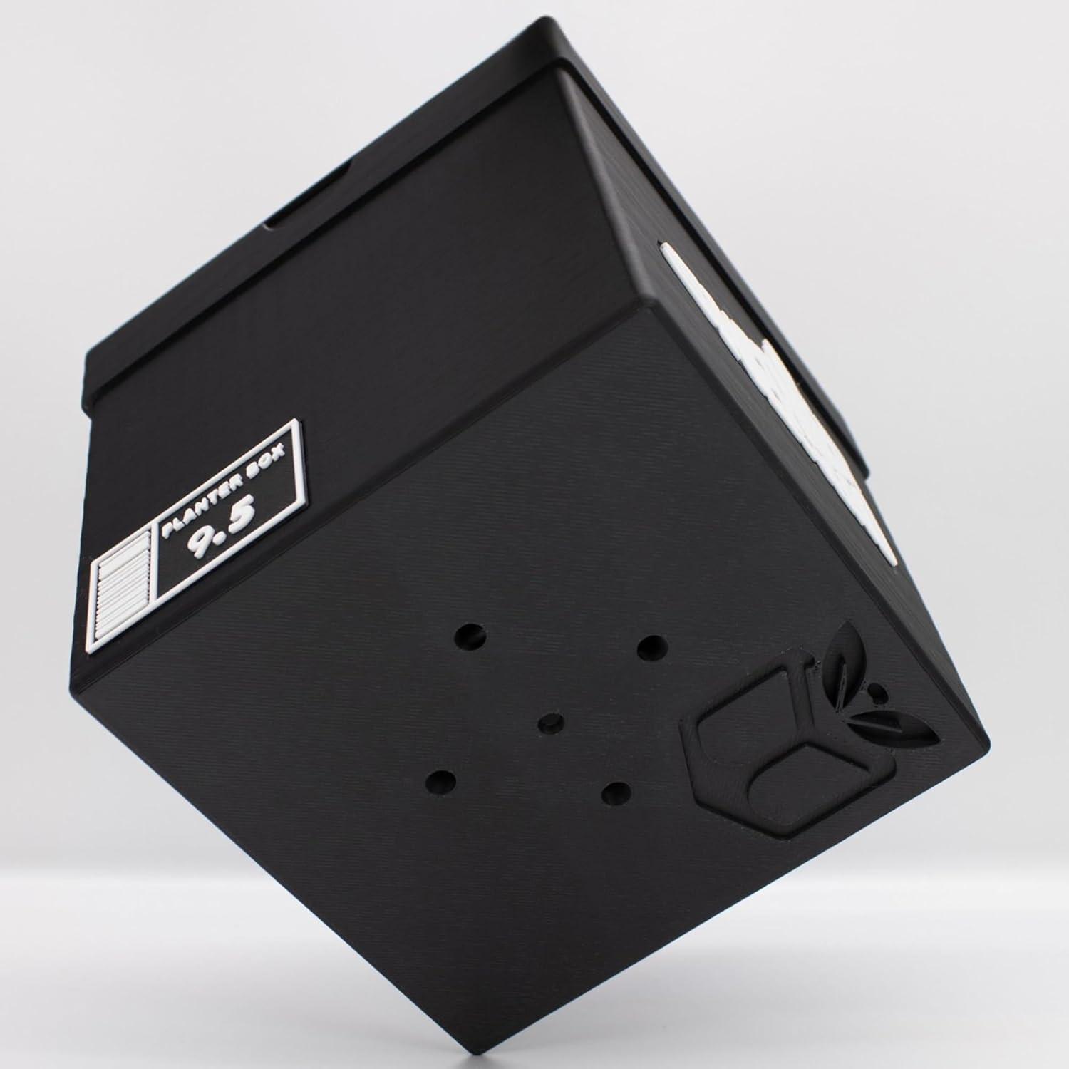 Sneaker Head Box Planter Pot 3D Printed - Black Sneakers Box Decor- Plant Pot for Indoor Plants - Unique Planter for Indoor with Drainage Hole- Made in USA