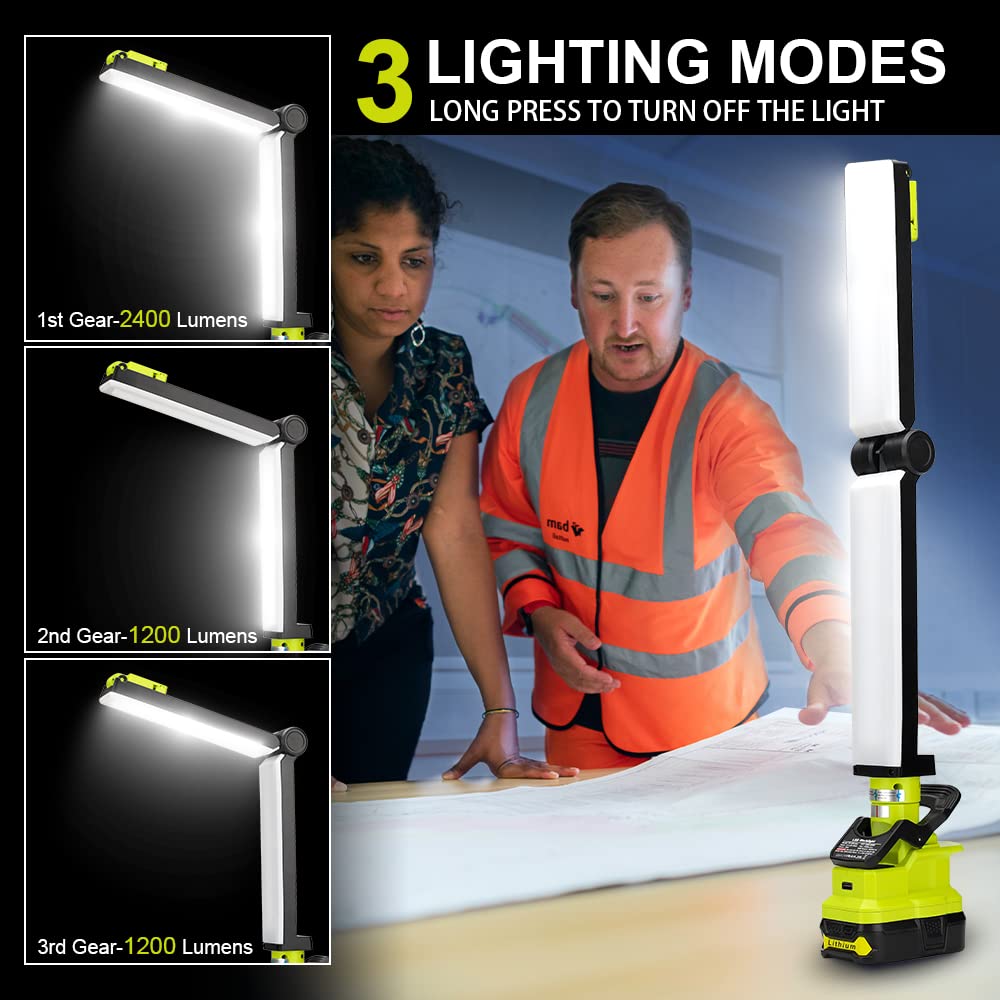 Ryobi Work Light For Ryobi 18V Cordless For Ryobi 18V ONE+ Li-ion