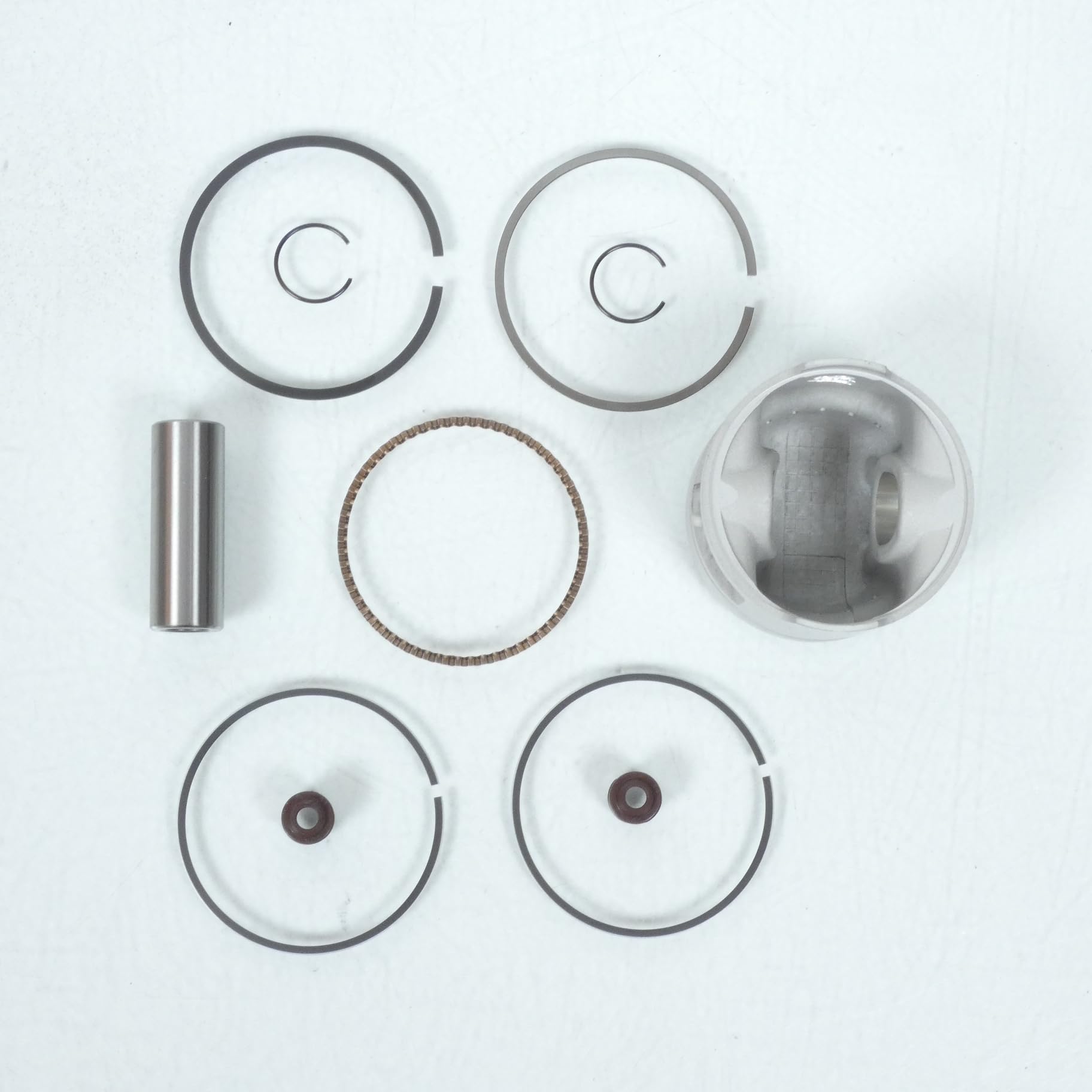 Kit Piston Tecnium Pour Yamaha XT125R / XT125X (2005-2008) - Diamètres 54 à 55 Mm