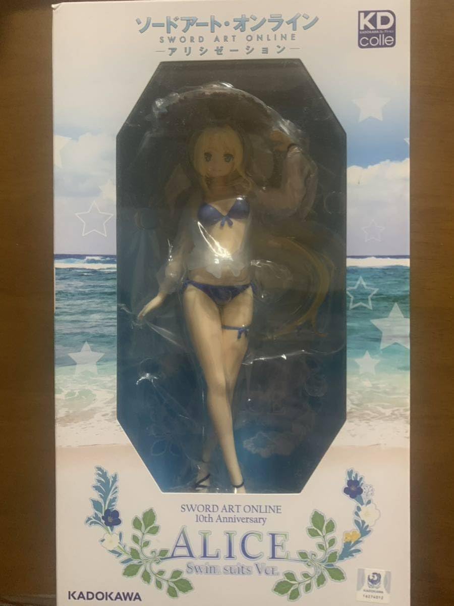 ソードアート・オンライン SAO アリス アスナ 水着 フィギュアセット