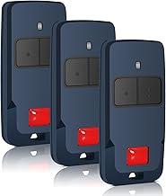 Lot de 3 Télécommandes Portail Mitto 2, 2 Canaux 433.92 MHz, Télécommande Pour Portail Électrique, Compatible Avec Mitto 2B RCB, Kleio, Ghibli