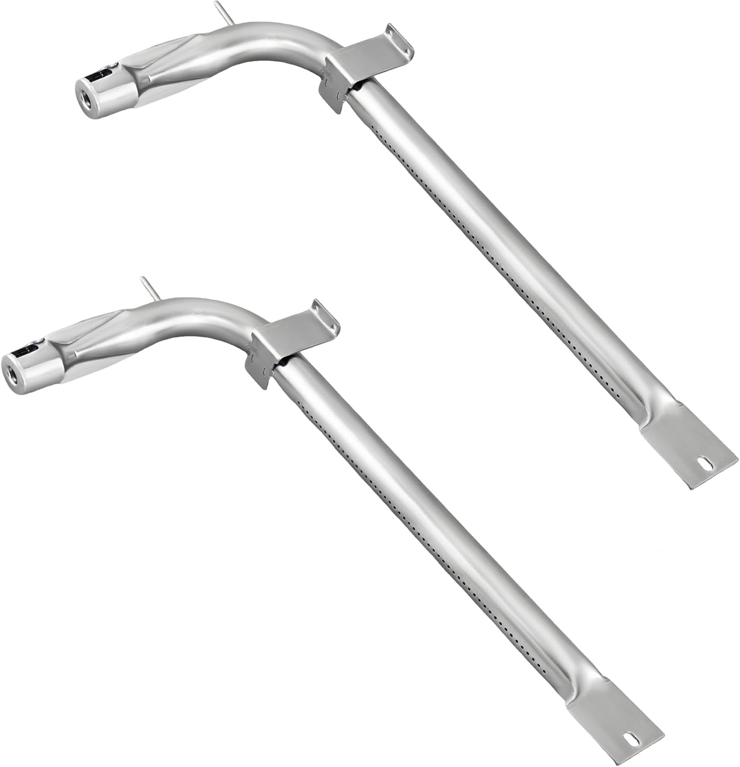 2 Pack PB050012 Oven Burner Tubes, Stainless Steel Oven Replacement Tube, Compatible With Viking Gas Burnner Models EVGIC305, EVGIC365, EVGIC485, VGIC305, Replace PB050009, AP5315675, 811319