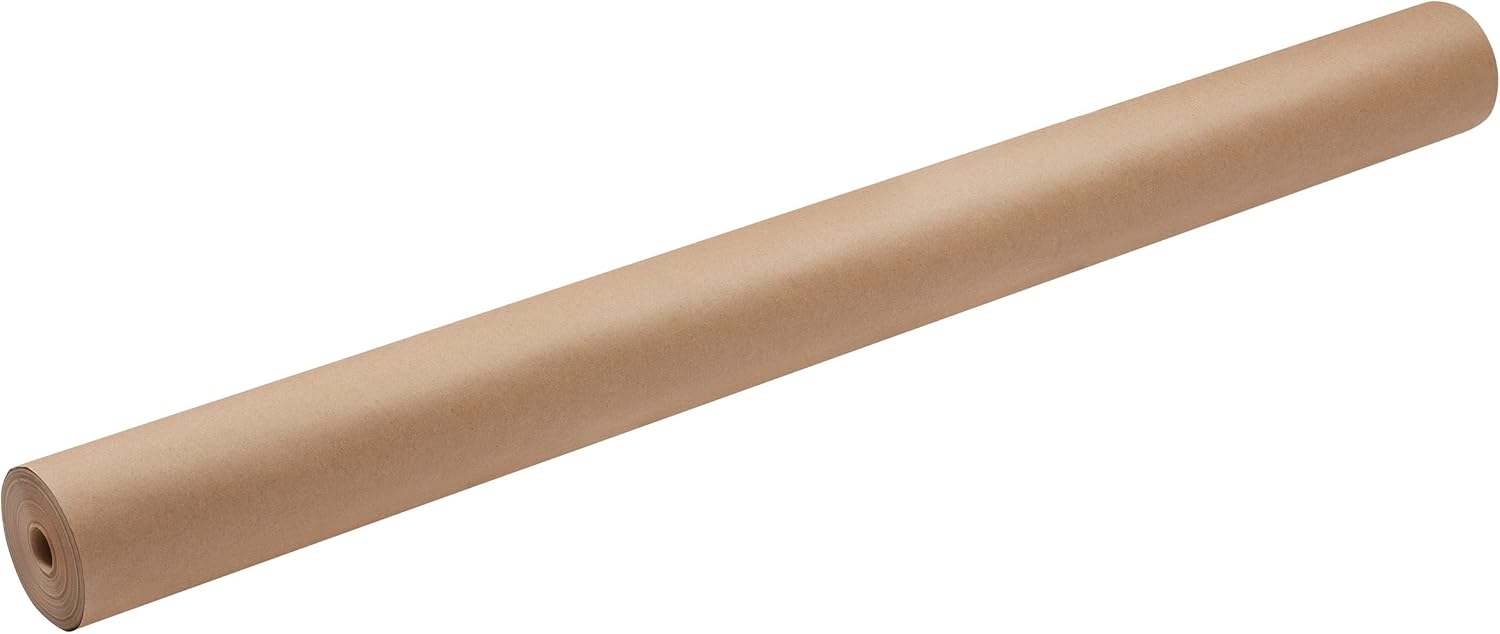 Pacon 5850 Kraft Wrapping Paper, 48" x 200 ft, Natural 48" x 200' Paper Roll