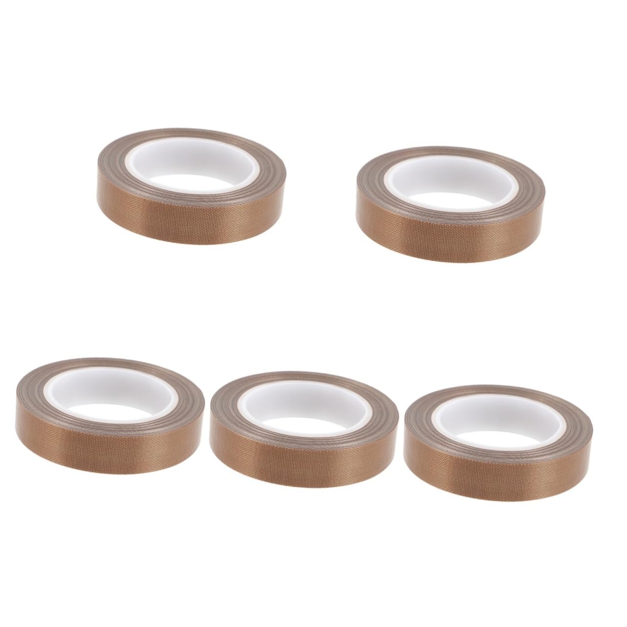 Cintas Aislantes 5 Rollos cinta de teflón cinta adhesiva máquina selladora cinta de sellado de ptfe cinta selladora cinta de máquina de sellado al vacío alimento Cazador de focas