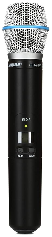 Amazon.com: Shure SLX2/BETA87A Handheld Transmitter with