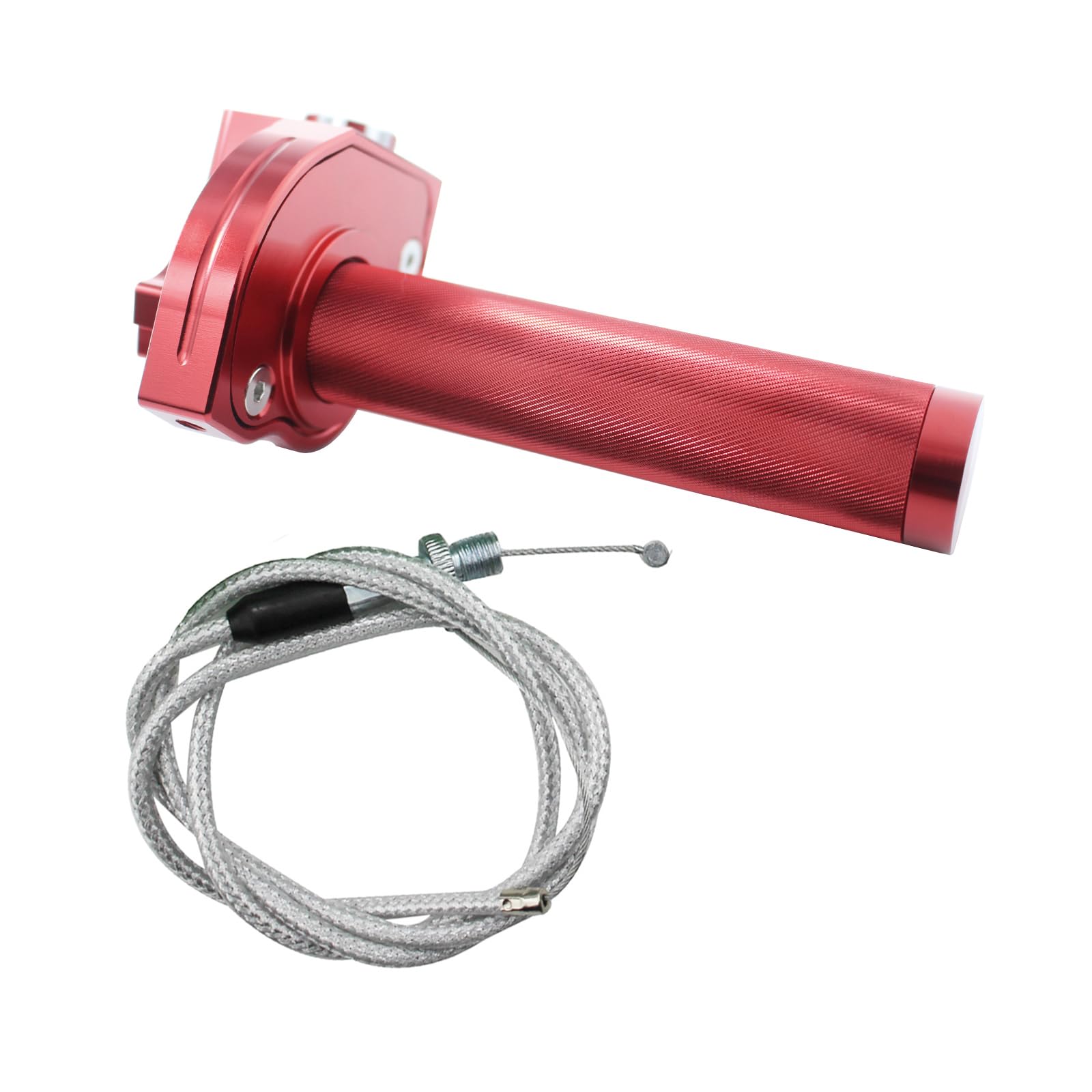 Throttle Grip Moto 22mm CNC Alluminio Quick Twister Cavo Acceleratore per CRF50 CRF70 70 110 70CC 110CC IRBIS 125 250 Dirt Pit Bike Accessori