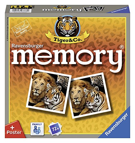 Ravensburger 26631 - Memory Felini Gioco di