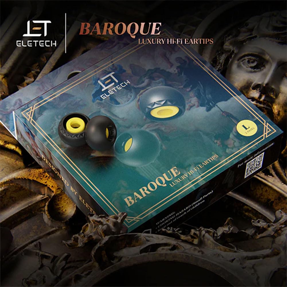 Amazon.co.jp: ELETECH Baroque Ear Tips 2 Pairs (Genuine