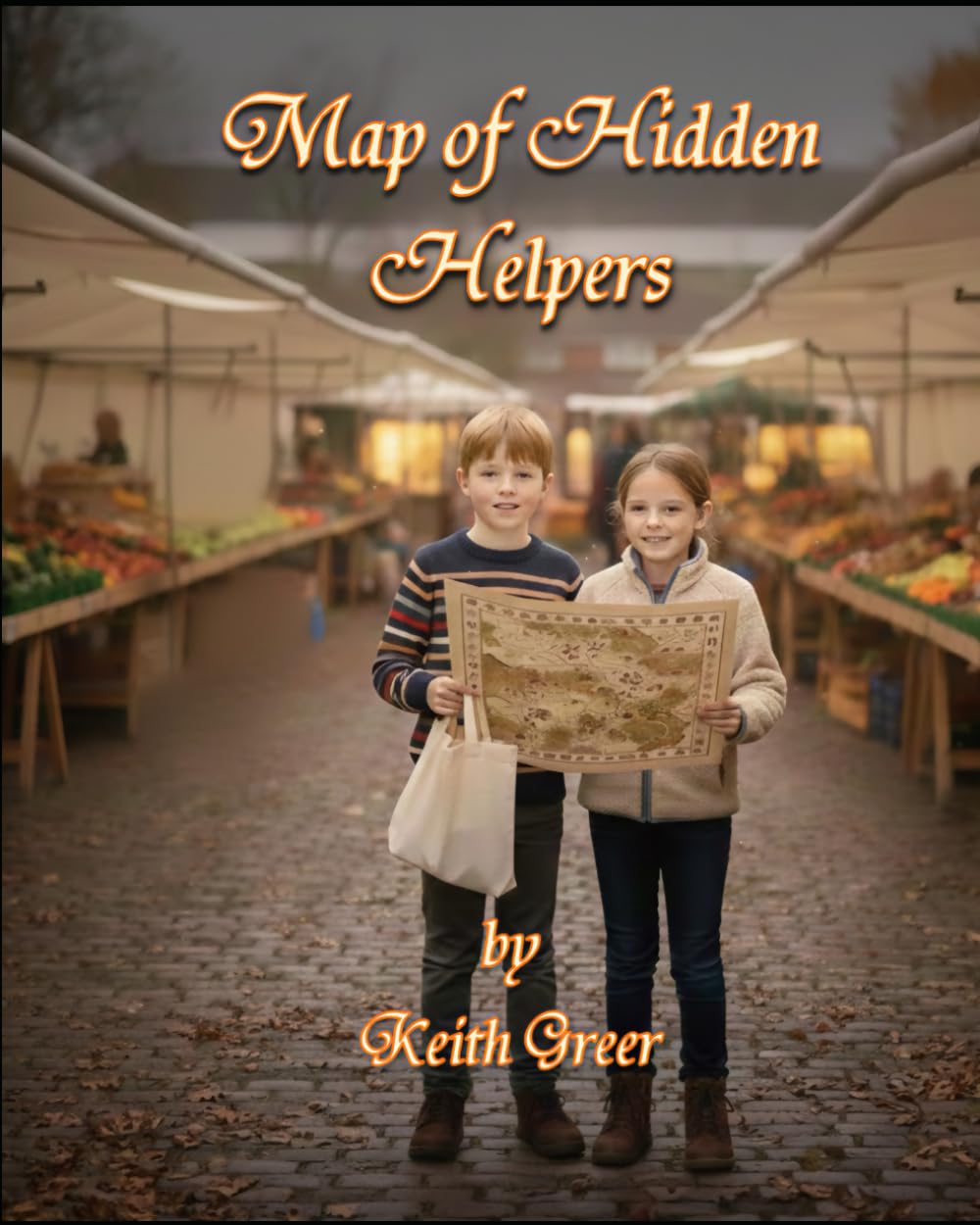 Map of Hidden Helpers: An Interactive Adventure of Kindness (The magic map)