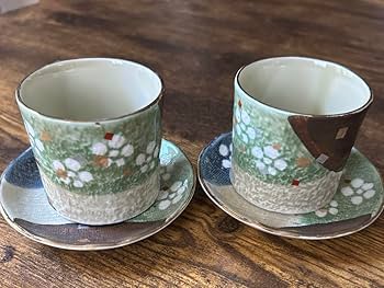 有田焼　湯呑み　激レア 楽天市場】湯呑 おしゃれ 染錦扇花 蓋付湯呑 蓋付 汲出 有田焼