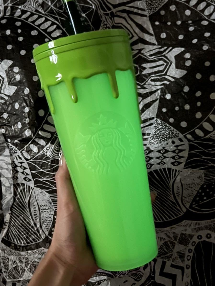 Amazon | レア 海外 スターバックス glow in the dark タンブラー