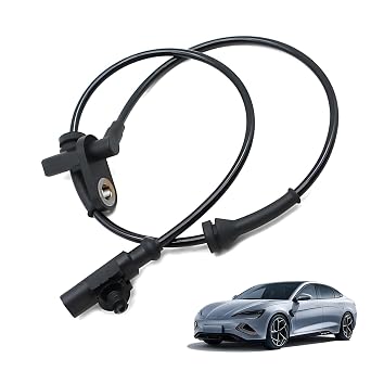 Car ABS Wheel Speed Sensor, Anti-Lock Brake System Sensor, Replace for OEM #3630050U2010, Compatible with Heyue Black