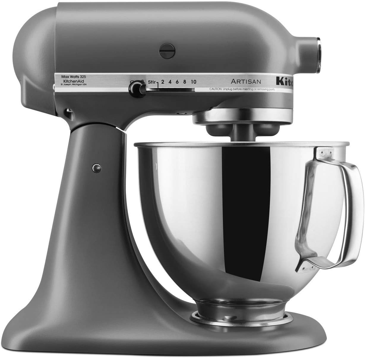 KitchenAid KSM150PSTG Artisan Series 5-Qt. Stand Mixer with Pouring Shield - Tangerine