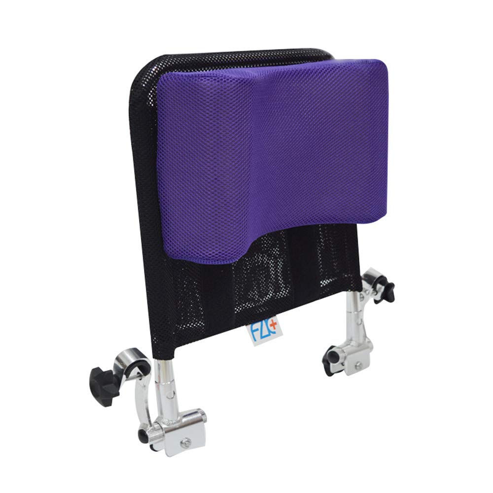 Universal Reposacabezas Para Silla De Ruedas,reposacabezas De Silla De Ruedas Portátil Ajustable Soporte Para La Cabeza Del Cuello Accesorios De Sillas De Ruedas Universales Para 16-20 Pulgadas,Purple