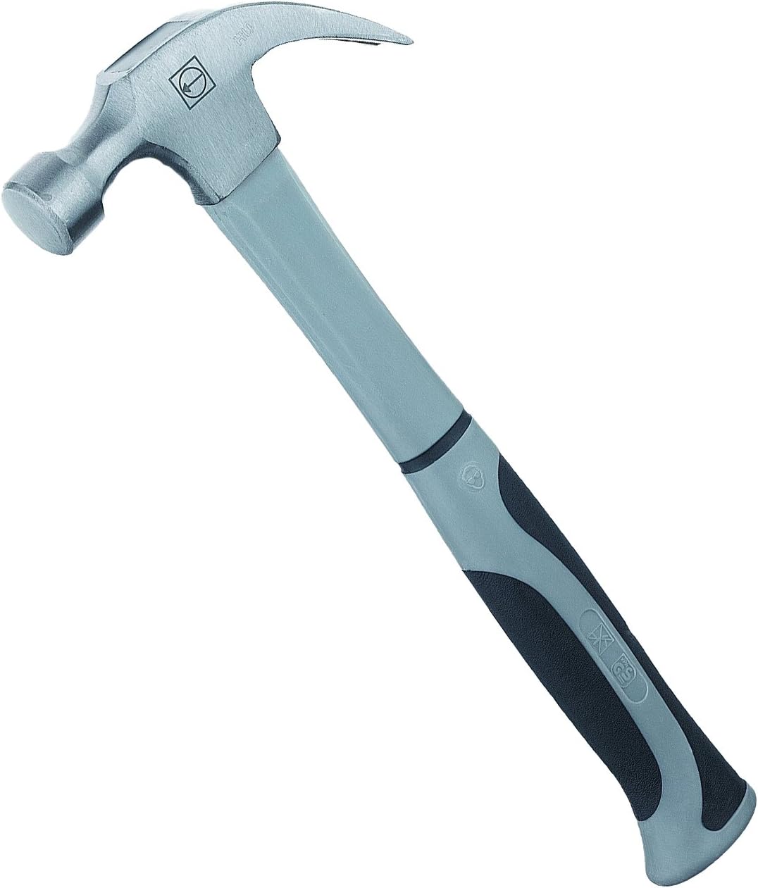 RUTHE 3002949019 - Martillo de carpintero de uña con empuñadura ergonómica 2 componentes (755 g)