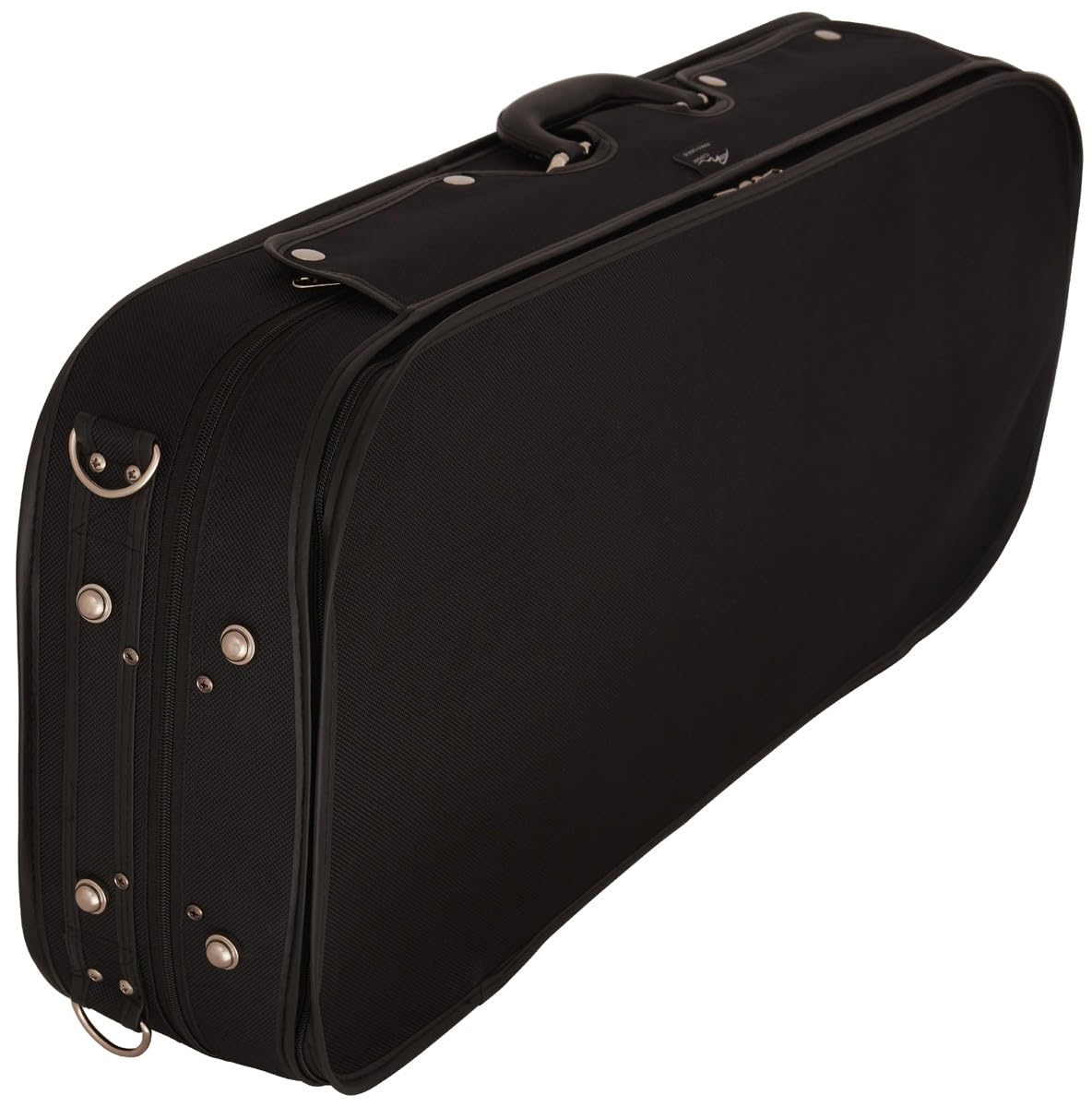 Custodia Doppia Custodia per Violino Duro 4/4 Oblungo Classic Nero - Blu Marino M-case