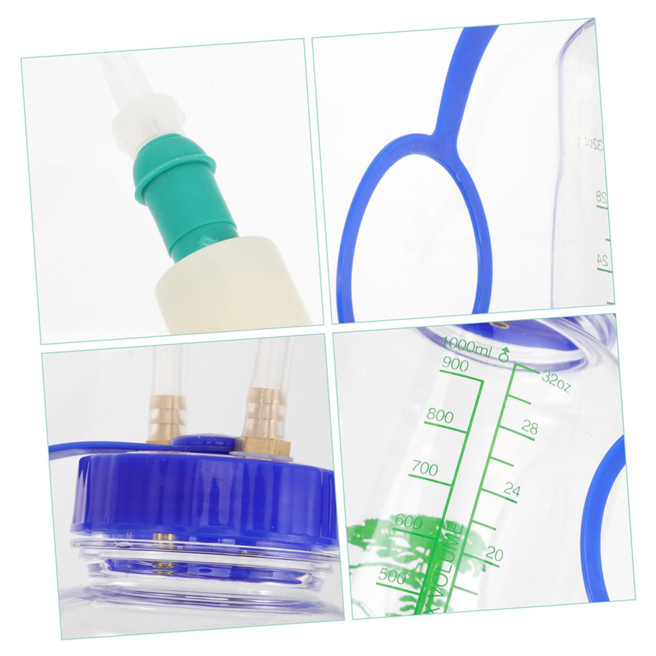 Mungitrice manuale per pecore Pompa a mano Mungitrice portatile per uso agricolo con tazza singola e pompa a vuoto - Forniture per mungitura di mucche e capre in plastica, accessorio per la