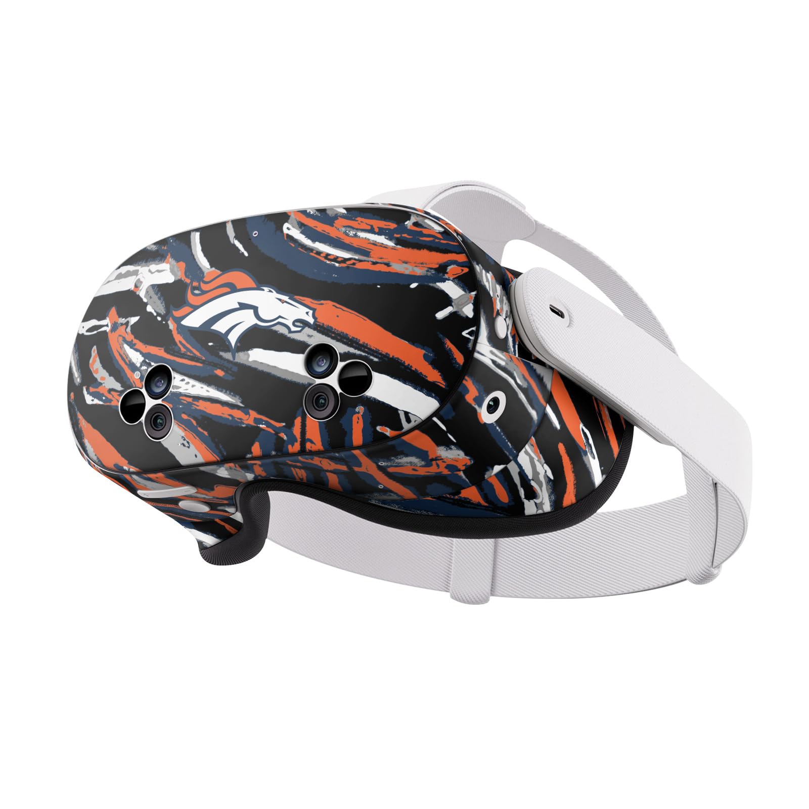 Autocollant Meta Quest 3S NFL Denver Broncos en vinyle premium par Head Case Designs