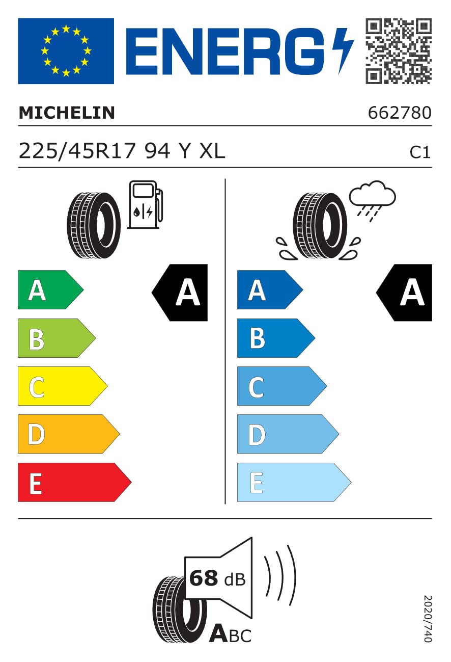 MICHELIN PNEUMATICO/ESTIVO 225/45 R17 94Y PRIMACY 4 OE TL FSL XL