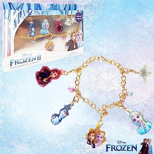 Luv Her Frozen 2 Girls Add-A-Charm Bracelet Box Set With 1 Bracelet And 5 Charms - Ages 3+ #TOP3